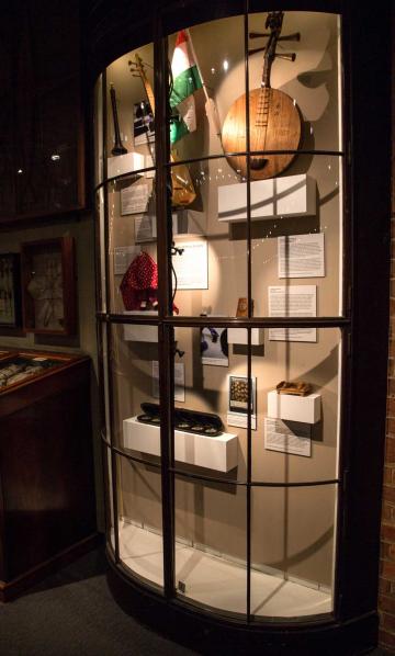 Identity Without Borders display in the museum